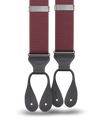 Burgundy Grosgrain Suspenders - KK & Jay Supply Co.