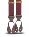 Burgundy Grosgrain Suspenders - KK & Jay Supply Co.