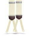 Burnside Cotton Suspenders - Ivory - KK & Jay Supply Co.
