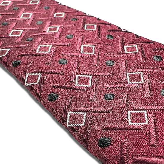 Cadman Maroon Silk Suspenders - KK & Jay Supply Co.