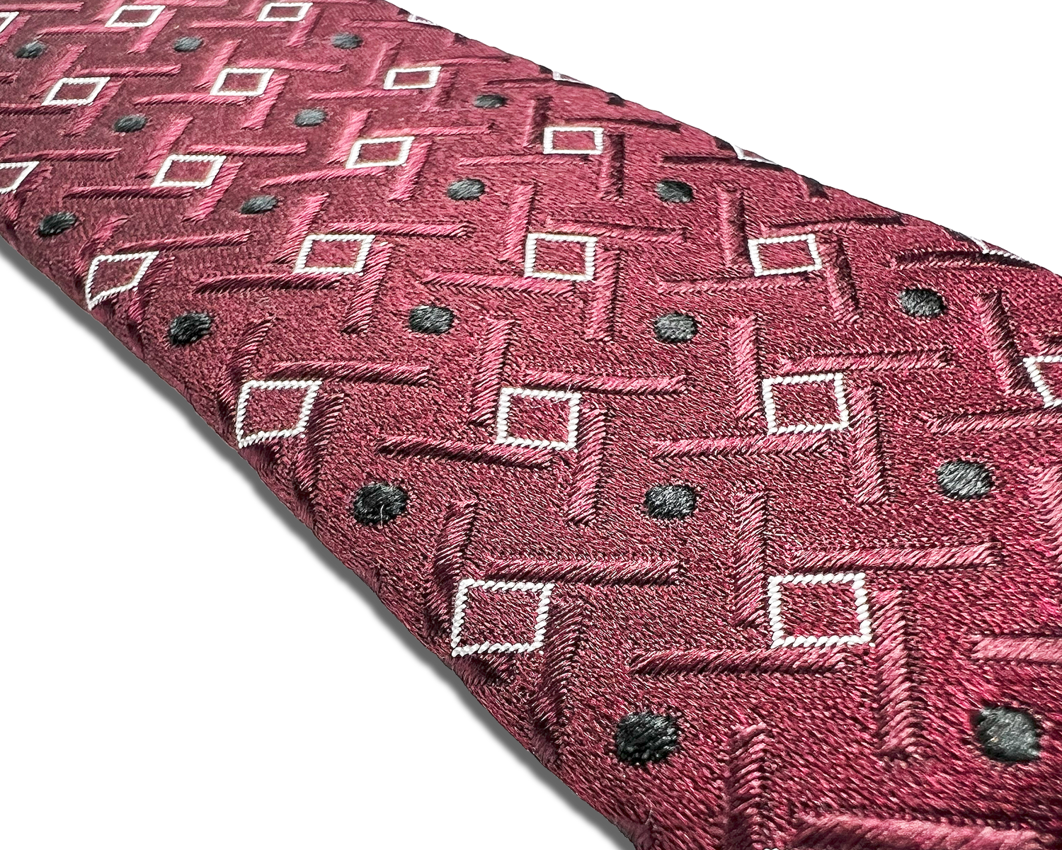 Cadman Maroon Silk Suspenders - KK & Jay Supply Co.