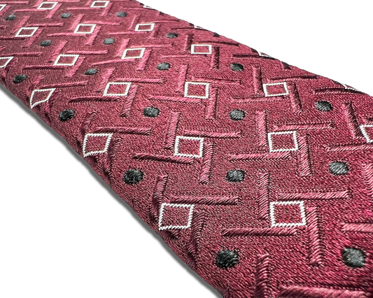 Cadman Maroon Silk Suspenders - KK & Jay Supply Co.