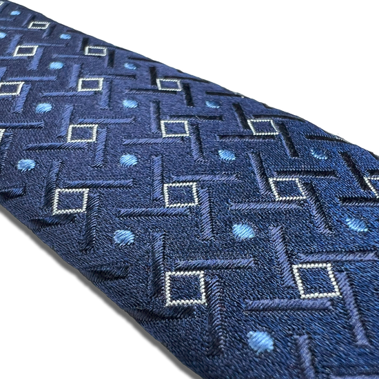 Cadman Navy Silk Suspenders - KK & Jay Supply Co.