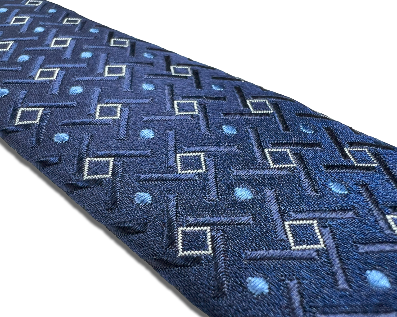 Cadman Navy Silk Suspenders - KK & Jay Supply Co.