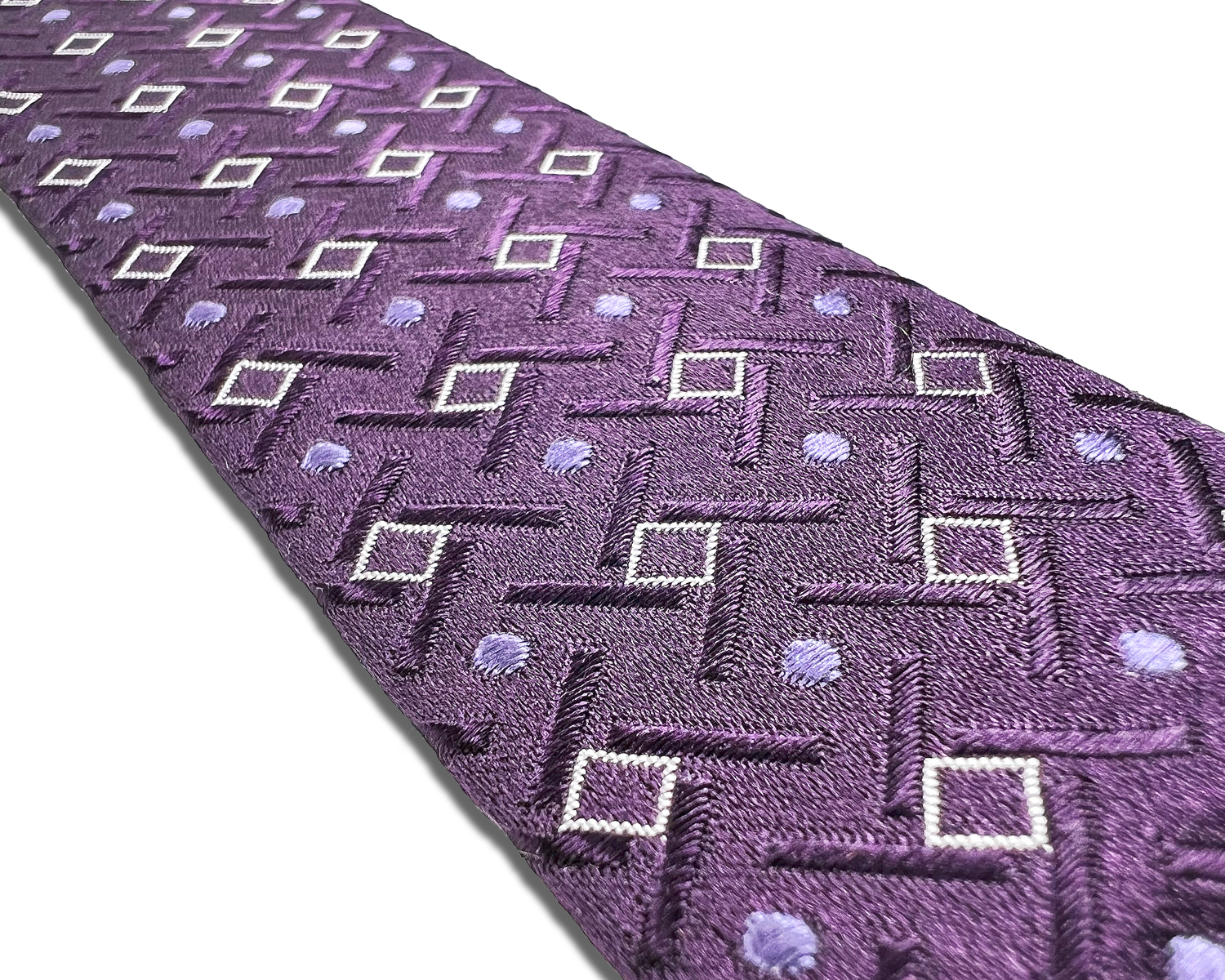 Cadman Purple Silk Suspenders - KK & Jay Supply Co.