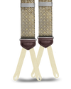 Cadman Tan Silk Suspenders - KK & Jay Supply Co.
