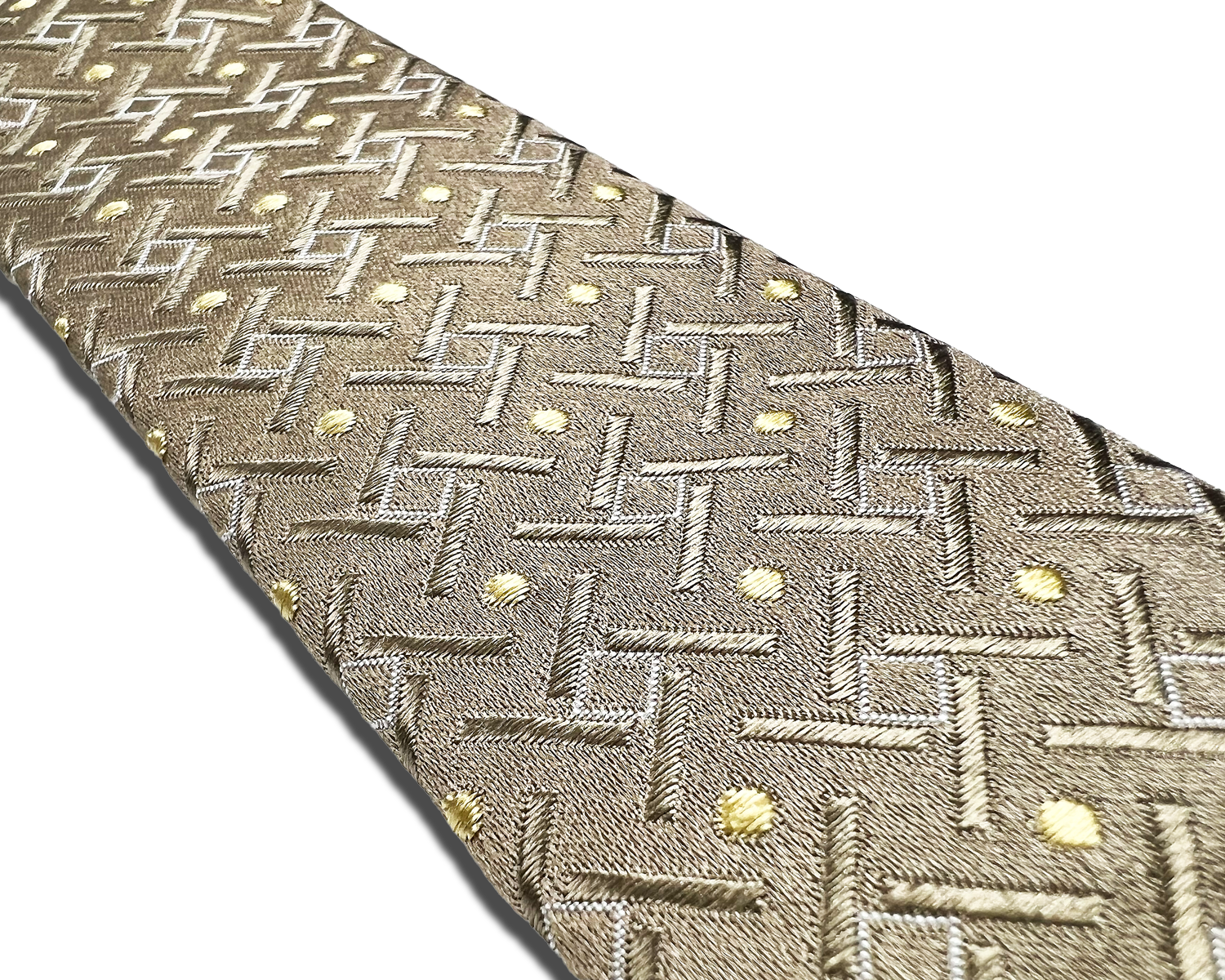 Cadman Tan Silk Suspenders - KK & Jay Supply Co.