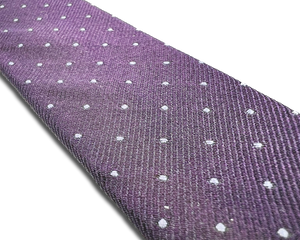 Cedar Dot Plum Silk Suspenders