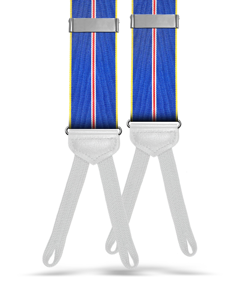 Colonel Striped Vintage Suspenders - KK & Jay Supply Co.