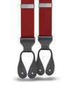 Cranberry Grosgrain Suspenders - KK & Jay Supply Co.