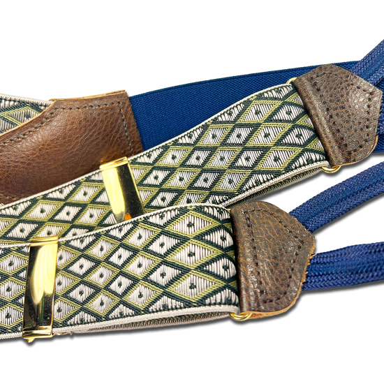 Creston Suspenders - Green - KK & Jay Supply Co.