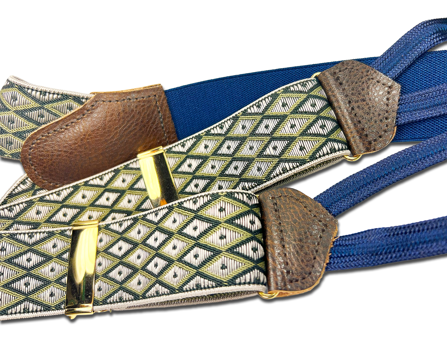 Creston Suspenders - Green - KK & Jay Supply Co.