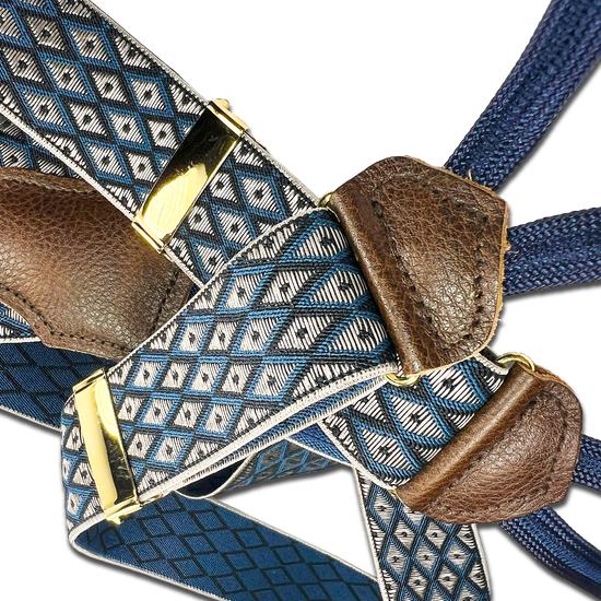 Creston Suspenders - Navy - KK & Jay Supply Co.