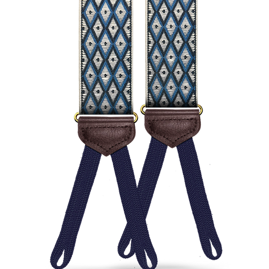 Creston Suspenders - Navy - KK & Jay Supply Co.