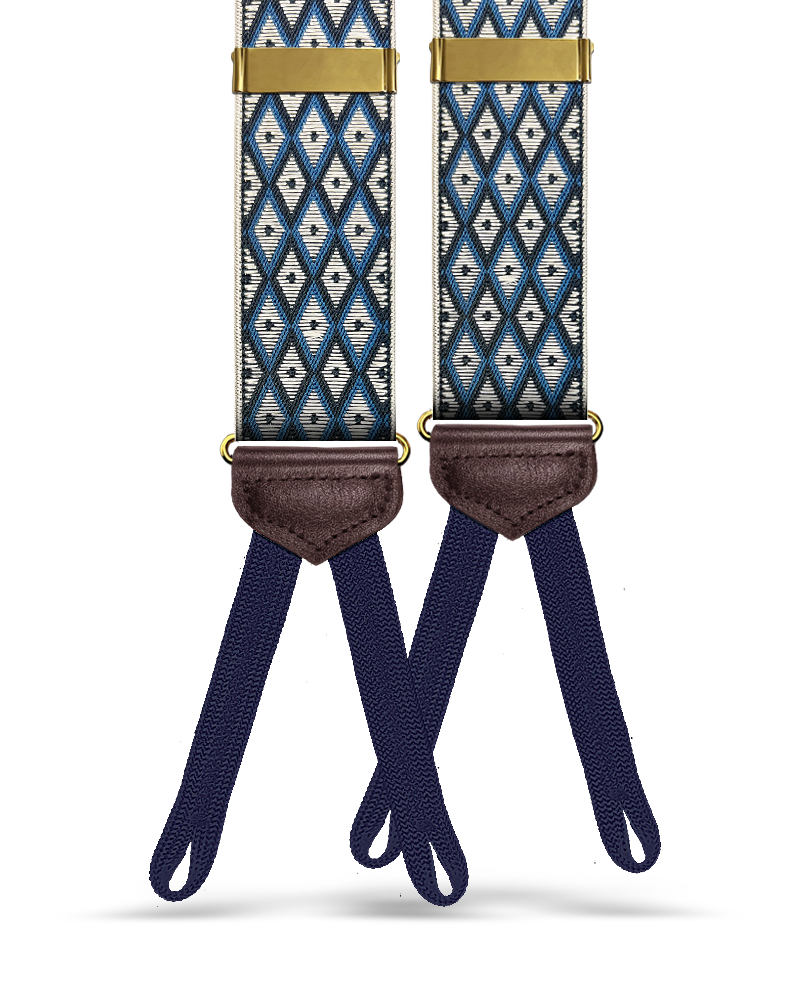 Creston Suspenders - Navy - KK & Jay Supply Co.