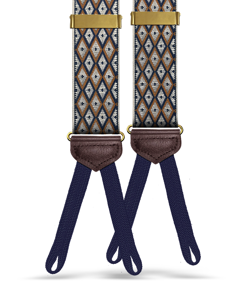 Creston Suspenders - Tan - KK & Jay Supply Co.