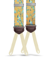 Cristasus Peacock Suspenders - Gold - KK & Jay Supply Co.