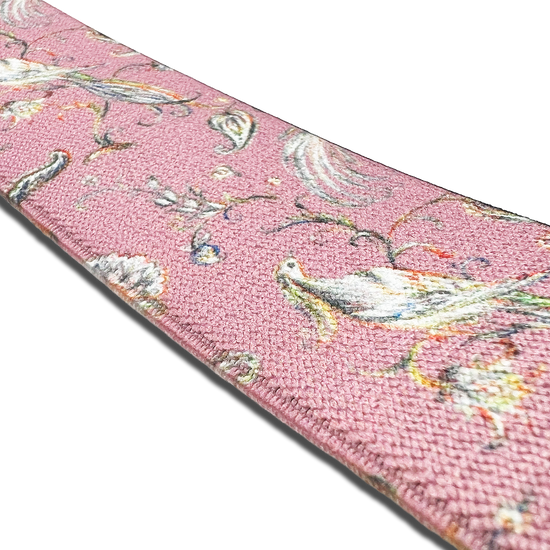 Cristasus Peacock Suspenders - Pink - KK & Jay Supply Co.