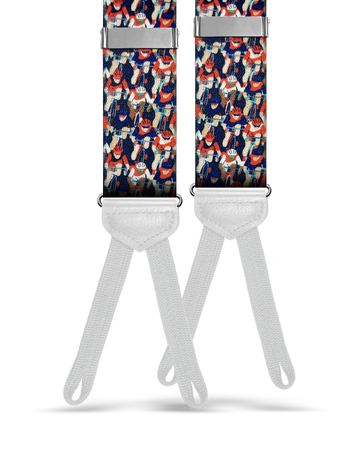 Criterium Suspenders - Red