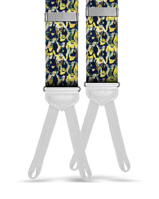 Criterium Suspenders - Gold