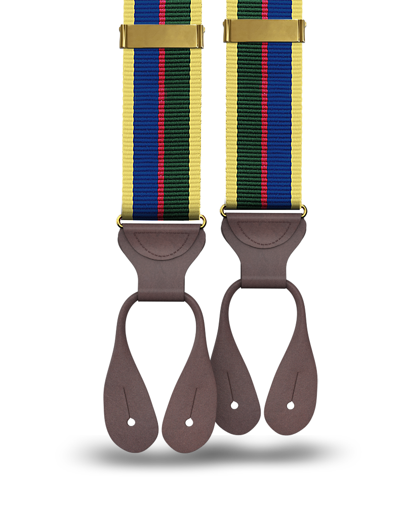 Crotona Stripe Suspenders - KK & Jay Supply Co.