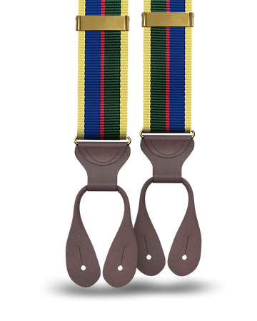 Crotona Stripe Suspenders - KK & Jay Supply Co.