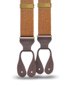 Harlem - Ochre Recycled Yarn Suspenders - KK & Jay Supply Co.