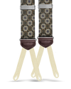 Dorchester Brown Silk Suspenders - KK & Jay Supply Co.