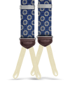 Dorchester Navy Silk Suspenders - KK & Jay Supply Co.