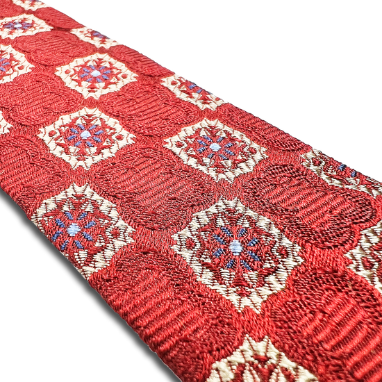 Dorchester Red Silk Suspenders - KK & Jay Supply Co.