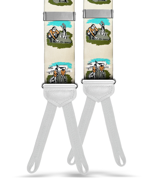 Dunwoodie Vintage Golf Suspenders