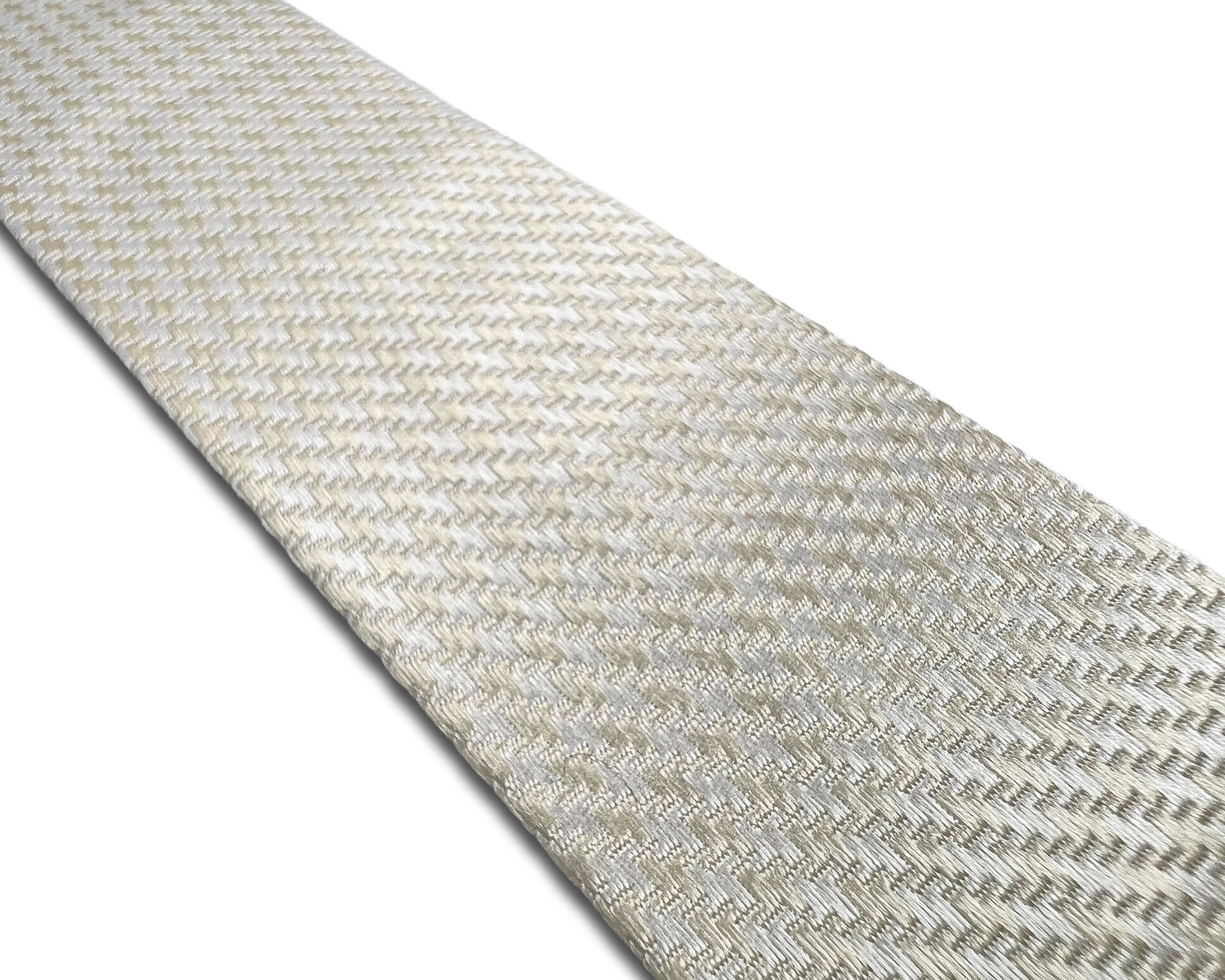 Falmouth Houndstooth Suspenders - Ivory - KK & Jay Supply Co.
