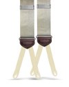 Falmouth Houndstooth Suspenders - Ivory - KK & Jay Supply Co.