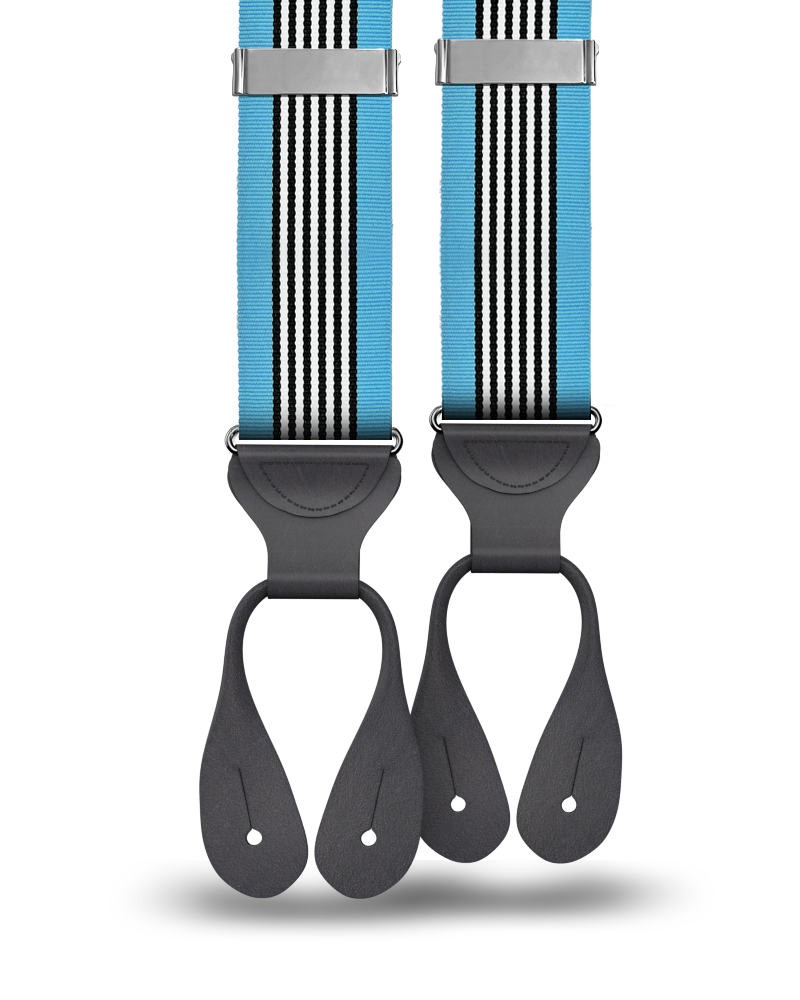 Fennimore Stripe Suspenders - KK & Jay Supply Co.