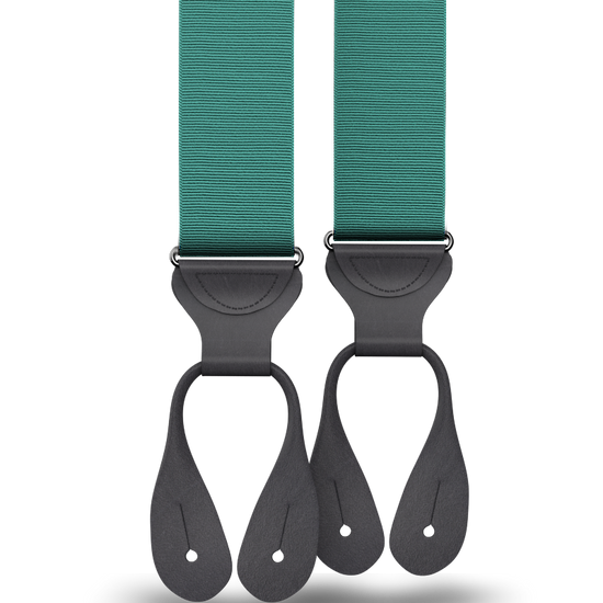 Forest Grosgrain Suspenders - KK & Jay Supply Co.