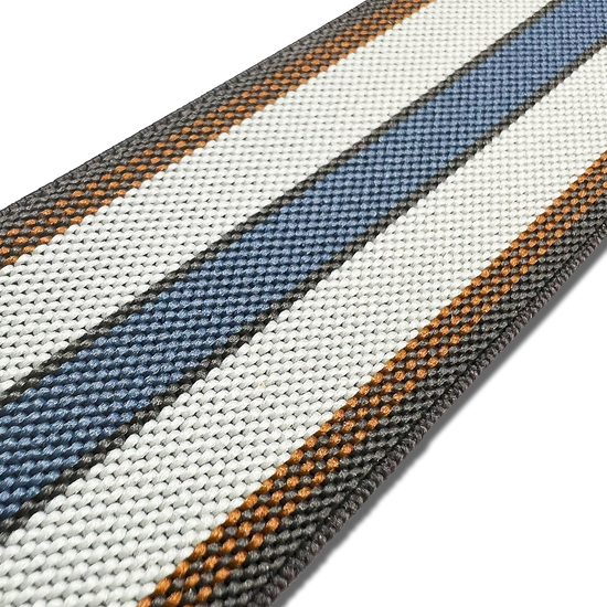 Glenbrook Brown Stripe Suspenders - KK & Jay Supply Co.