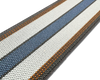 Glenbrook Brown Stripe Suspenders - KK & Jay Supply Co.
