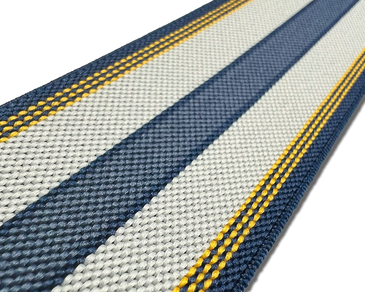 Glenbrook Navy Stripe Suspenders - KK & Jay Supply Co.
