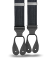 Glenwood Black Silk Suspenders - KK & Jay Supply Co.