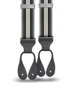 Greystone Stripe Suspenders