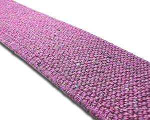 Harlem Recycled Yarn Suspenders - Purple