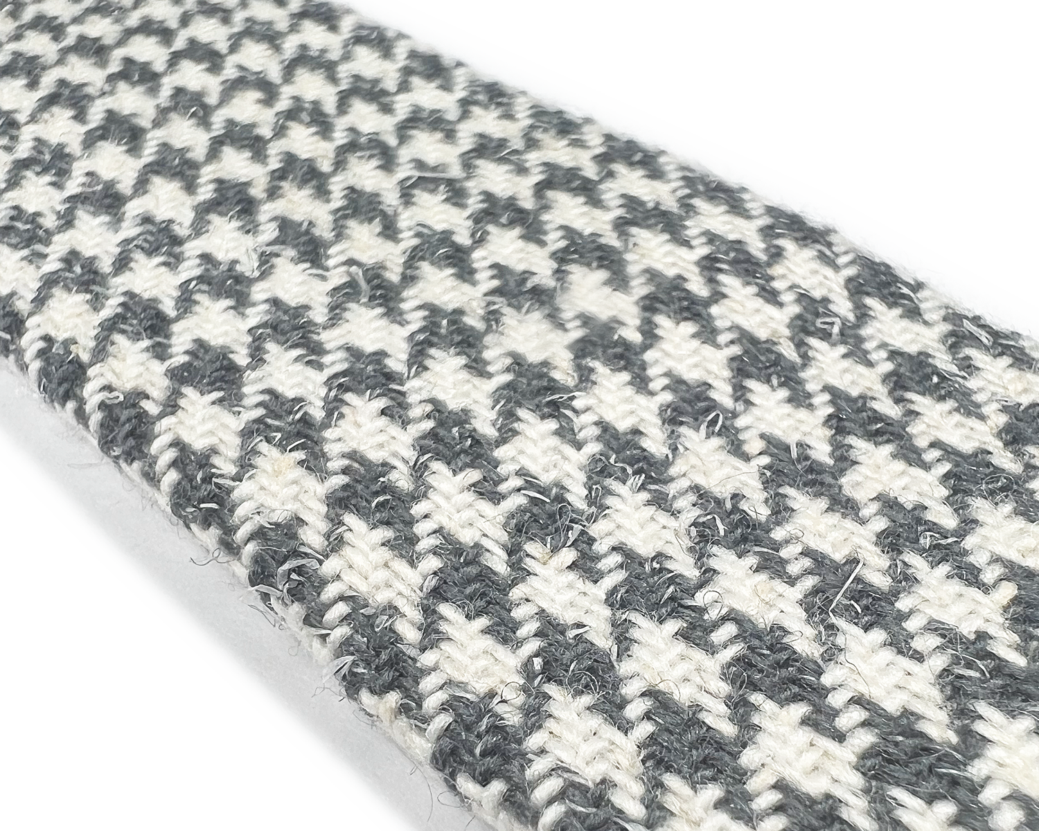 Harrington Houndstooth Grey Wool Suspenders - KK & Jay Supply Co.