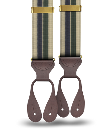 Hutch Stripe Suspenders - KK & Jay Supply Co.