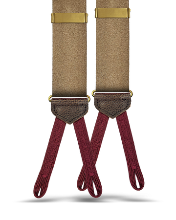 Hyde Microsuede Suspenders