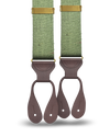 Jost Woven Wool Suspenders - Green - KK & Jay Supply Co.
