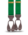 Green Silk Suspenders - KK & Jay Supply Co.