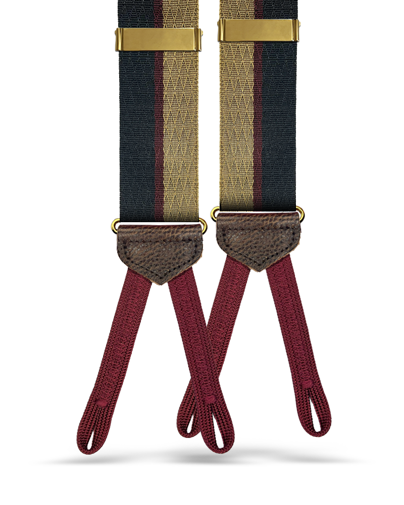 Kipling Vintage Jacquard Suspenders - KK & Jay Supply Co.