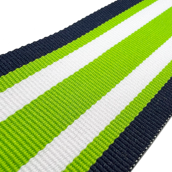 Lakeside Green Stripe Suspenders - KK & Jay Supply Co.
