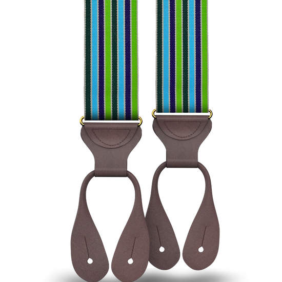 Lawrence Striped Suspenders - KK & Jay Supply Co.