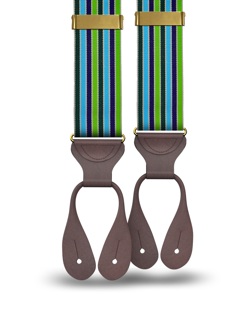 Lawrence Striped Suspenders - KK & Jay Supply Co.